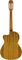 Manuel Rodriguez&nbsp;Caballero 10 Cutaway Nylon String Acoustic-Electric Guitar&nbsp;&nbsp;Back