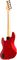 Fender&nbsp;Deluxe Active Jazz Bass V&nbsp;Black&nbsp;Pao FerroCandy Apple Red, Back