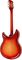 Rickenbacker&nbsp;381V69 Vintage Series Electric Guitar&nbsp;Jetglo&nbsp;Fireglo, Back