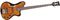 Italia&nbsp;Imola Electric Bass Guitar&nbsp;Tobacco Sunburst Burled&nbsp;Tobacco Sunburst Burled