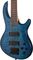 Dean&nbsp;Edge Q5 Quilted 5-String Bass&nbsp;&nbsp;Blue, Body Closeup