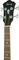 Ibanez&nbsp;AEB10E Acoustic-Electric Bass Guitar with Onboard Tuner&nbsp;&nbsp;Gloss Black, Headstock