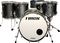 Trick Drums&nbsp;6-Piece AL13 Rock Shell Pack&nbsp;&nbsp;Black Cast, Front