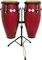 Toca&nbsp;Synergy Conga Set with Stand&nbsp;&nbsp;Red
