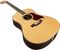 Gibson&nbsp;Songwriter Deluxe Standard Acoustic-Electric Guitar&nbsp;Antique Natural&nbsp;Antique Natural, Close Angle