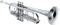 Jupiter&nbsp;1600I XO Professional Series Bb Trumpet&nbsp;&nbsp;1600IS Silver