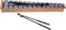 Lyons&nbsp;Wide Bar Diatonic Soprano Glockenspiel with Mallets&nbsp;&nbsp;Wide Bar Diatonic Soprano Glockenspiel with Mallets