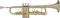 Blessing&nbsp;BTR-1266 Series Student Bb Trumpet&nbsp;BTR-1266 Lacquer&nbsp;BTR-1266 Lacquer, Side