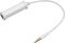 Peterson&nbsp;3.5mm - 1/4in iPhone/iTouch Adapter Cable&nbsp;&nbsp;White