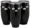 Gon Bops&nbsp;Alex Acuna Series Conga Drum&nbsp;Natural Lacquer&nbsp;Ebony Lacquer, in Set