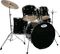 Sound Percussion&nbsp;5-Piece Drum Set&nbsp;&nbsp;Black