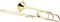 Fides&nbsp;FSL-7505OWL Symphony Series F Attachment Trombone&nbsp;FSL-7050OWL Lacquer&nbsp;Lacquer, Left Side