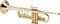 Blessing&nbsp;BTR-1266 Series Student Bb Trumpet&nbsp;BTR-1266 Lacquer&nbsp;BTR-1266 Lacquer, Left Side