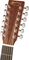 Martin&nbsp;X Series D12X1AE Left-Handed Acoustic-Electric Guitar&nbsp;&nbsp;Natural, Headstock