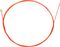 DR Strings&nbsp;NEON Hi-Def Orange SuperStrings Light Electric Guitar Strings&nbsp;&nbsp;Single, Coiled