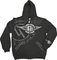 Gibson&nbsp;Flying G Hooded Sweatshirt&nbsp;BLACK&nbsp;XX LargeFront, Flat