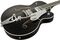 Gretsch Guitars&nbsp;G6136LBP Brian Setzer Black Phoenix Guitar&nbsp;&nbsp;Black, Chrome Hardware, Body Closeup