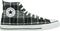 Converse&nbsp;Chuck Taylor All Star Plaid Hi-Top Sneakers&nbsp;&nbsp;Black, Left Inside