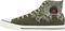 Converse&nbsp;Chuck Taylor All Star Crest Hi-Top Sneakers&nbsp;Olive&nbsp;11Olive, Right Inside