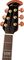 Ovation&nbsp;Celebrity Mid Depth Flame Maple&nbsp;&nbsp;Wine Red Flame, Headstock