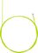 DR Strings&nbsp;Neon Phosphorescent Yellow Medium 5 String Bass Strings with Free American DJ Super Black Light&nbsp;&nbsp;Single, Coiled