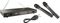 Gem Sound&nbsp;GMW61 Dual Wireless Microphone&nbsp;EF&nbsp;GMW61 Dual Wireless Microphone