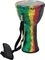 Toca&nbsp;Freestyle Lightweight Djembe Drum&nbsp;&nbsp;9 in Rasta With Strap