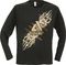 Paiste&nbsp;Alpha Thorn Tribal Long Sleeve Womens T-Shirt&nbsp;Small&nbsp;Front