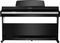 Kurzweil&nbsp;MP-10 Digital Piano&nbsp;SATIN ROSEWOOD&nbsp;Black, Front Cover Closed