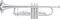 Allora&nbsp;Student Series Bb Trumpet Model AATR-101&nbsp;&nbsp;Silver, Left Side