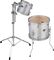 ddrum&nbsp;D2 2-Piece Add On Pack&nbsp;Brushed Silver&nbsp;Brushed Silver
