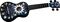 Mahalo&nbsp;U-40 Painted Ukulele&nbsp;Smiley Face&nbsp;Constellation