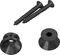 D'Andrea&nbsp;Guitar Strap Button Pair&nbsp;&nbsp;Black