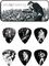 Dunlop&nbsp;Elvis the King Pick Tin with 6 Medium Picks&nbsp;&nbsp;Elvis the King Pick Tin with 12 Medium Picks