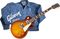 Gibson Custom&nbsp;1955 Les Paul Historic Electric Guitar&nbsp;&nbsp;With Jacket