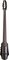 NS Design&nbsp;NXT 5-String Electric Cello&nbsp;Black&nbsp;Black, Front