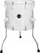 Crush Drums & Percussion&nbsp;Chameleon Birch Floor Tom&nbsp;Black PVC&nbsp;14x13White