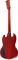 Gibson&nbsp;SG Classic Faded Electric Guitar&nbsp;&nbsp;Worn Cherry, Back