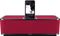 Yamaha&nbsp;PDX-31 Portable Player Dock&nbsp;&nbsp;Red, Front, With Player