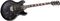 Vox&nbsp;Double Cut Semi-Hollow Electric Guitar&nbsp;Black Burst&nbsp;Black Burst