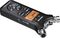 TASCAM&nbsp;DR-07mkII Handheld Digital Recorder&nbsp;&nbsp;Top Angle, Right-Facing