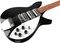 Rickenbacker&nbsp;325C64 Miami C Series Electric Guitar&nbsp;&nbsp;Jetglo, Body Closeup