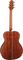 Takamine&nbsp;TF77PT OM Body Koa Acoustic-Electric Guitar&nbsp;&nbsp;Light Burst, Back