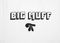 Electro-Harmonix&nbsp;Big Muff Logo T-Shirt&nbsp;White w/Red Logo&nbsp;LargeWhite-Black, Front Art
