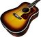 Guild&nbsp;D-55 Dreadnought Acoustic Guitar&nbsp;&nbsp;Antique Burst, Body Closeup