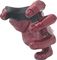 Grip Studios&nbsp;Red Rum Custom Guitar Hanger&nbsp;Right Hand Model&nbsp;RedLeft Hand Model, Red, Angle 02