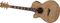 Dean&nbsp;Performer Quilt Ash Left-Handed Acoustic-Electric Guitar w/Aphex&nbsp;&nbsp;Gloss Natural