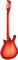 Rickenbacker&nbsp;620/12 12-String Guitar&nbsp;&nbsp;Fireglo, Back