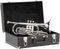 Blessing&nbsp;BCR-XL Series Bb Cornet&nbsp;&nbsp;Silver, On Case