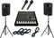 Mackie&nbsp;ProFX8 / Harbinger APS15 PA Package&nbsp;&nbsp;Group Shot